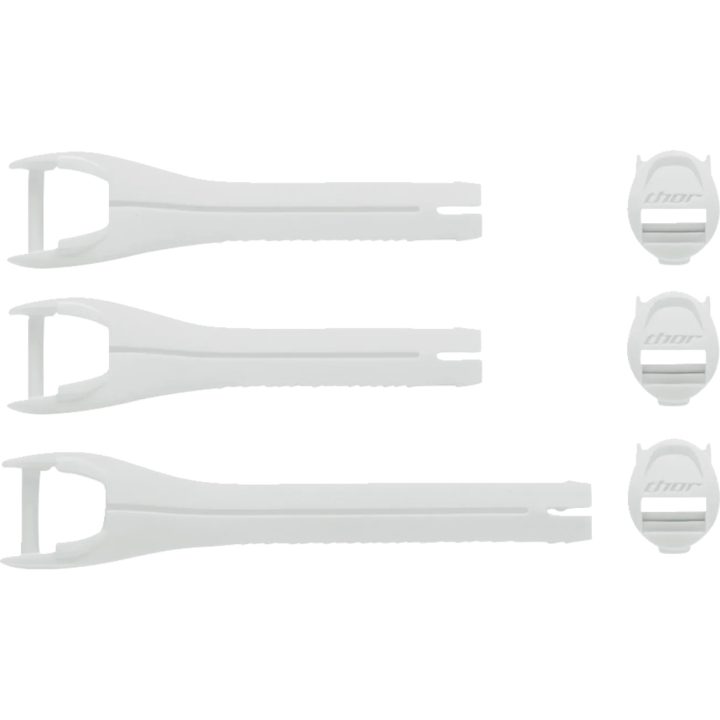 Kit de correas para botas juvenil Blitz XR — negro, blanco