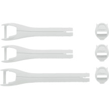 Youth Blitz XR Boots Strap Kit — Black, White