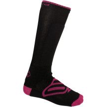 Calcetines Insulator — S/M, por debajo de la rodilla, mujer, negro, rosa