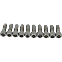 Tornillos de cabeza cilíndrica con hexágono interior — 1" (25,4 mm), plateado