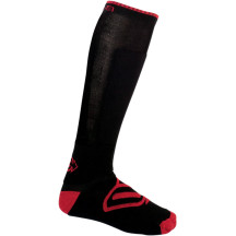 Insulator Socks — S/M, Below-knee fit, Black, Red