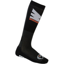 Calcetines M1™ — S/M, sobre la pantorrilla, Negro, Naranja, Blanco