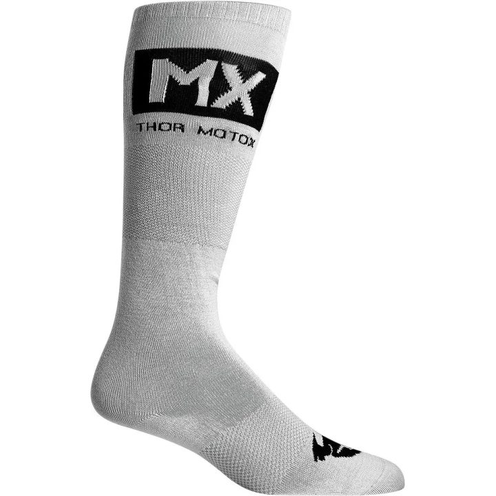 Calcetines Juveniles MX Cool — US 1-6, media caña, Gris