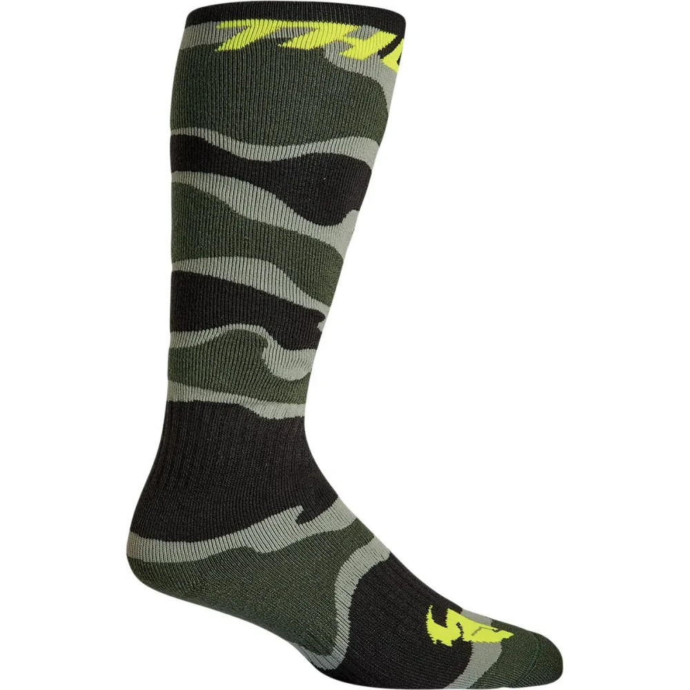 MX Camo Socks — US 6-9, Green
