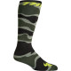 Calcetines MX Camo — media caña, US 6-9, verde
