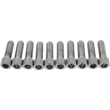 Tornillos de cabeza Allen — 31.8 mm (1-1/4"), Plata