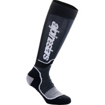 MX Plus Calcetines — L, Negro, Blanco
