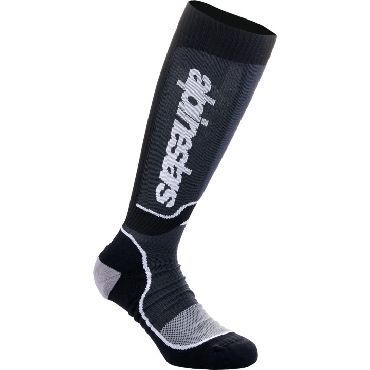 Calcetines Juveniles MX Plus — M/L, Negro