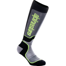 Calcetines Juveniles MX Plus — M/L, largos, negro