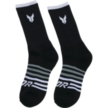 Crew Socks — S/M, Black, 3 Pack
