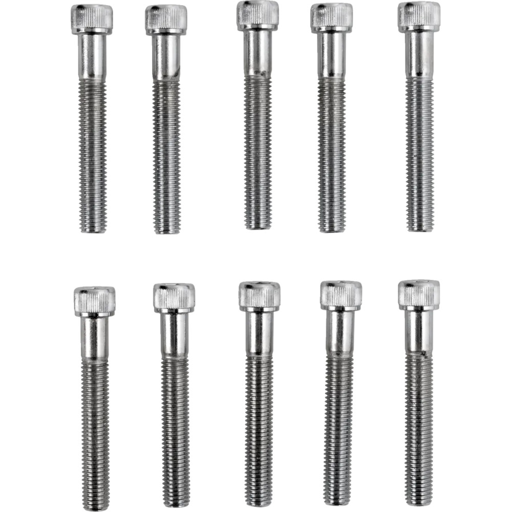 Pernos de Repuesto de Rosca Fina con Cabeza de Casquillo — 1/4"-28, 44,4 mm (1-3/4"), paquete de 10