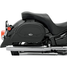 Cruis'n™ Slant Saddlebags — Black, L, Pair, 43 cm W x 24.7 cm H x 14 cm D