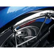 Quick-Disconnect Saddlebag Support Bracket Kit compatible with HD — Chrome, S4 kit