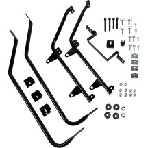 Bagger Tail Mounting System — Left/Right mount, Black