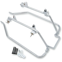 BaggerTail Saddlebag Mount for Softail Models — '93-'21 fit, chrome