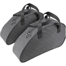 Saddlebag Liners — Size S, 39.5 cm × 21 cm × 12.5 cm, Black