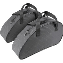 Saddlebag Liners — Size S, 39.5 cm × 21 cm × 12.5 cm, Black