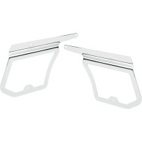 Saddlebag Supports — Chrome, Steel