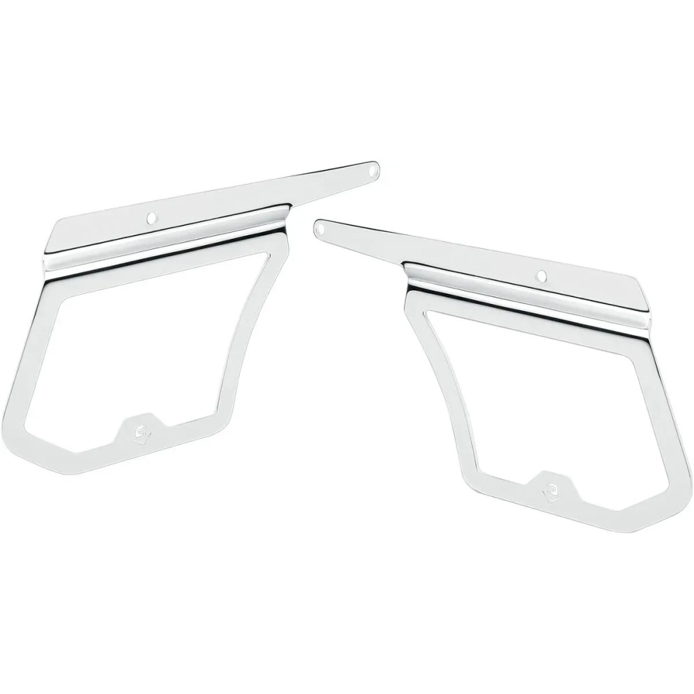 Saddlebag Supports — Chrome, Steel