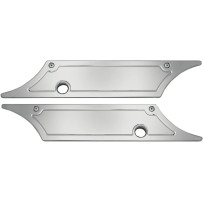 Saddlebag Latch Covers — Chrome