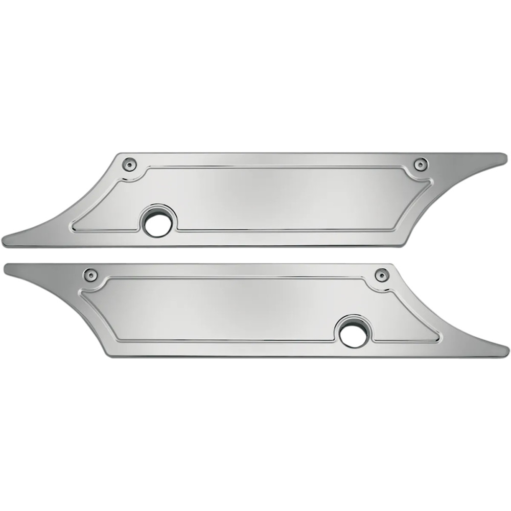 Saddlebag Latch Covers — Chrome