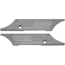 Saddlebag Latch Covers — Chrome, Pair
