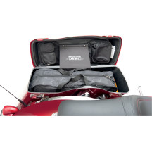 Saddlebag Lid Organizer Set — Black, 20 x 6-5/8 x 1/2 in, fits FLD-style lids