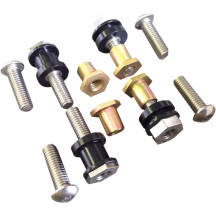 Soporte EZ de desmontaje rápido para bolsas — kit para alforjas, cromo