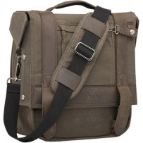 Voyager Detachable Saddlebag — Brown, Universal
