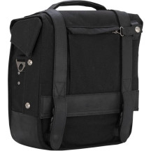 Voyager Detachable Saddlebag — Black, Universal, Hook and Loop