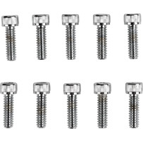 Tornillos de cabeza Allen de repuesto — #10-24, 5/8", paquete de 10