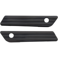Saddlebag Latch Covers — Black
