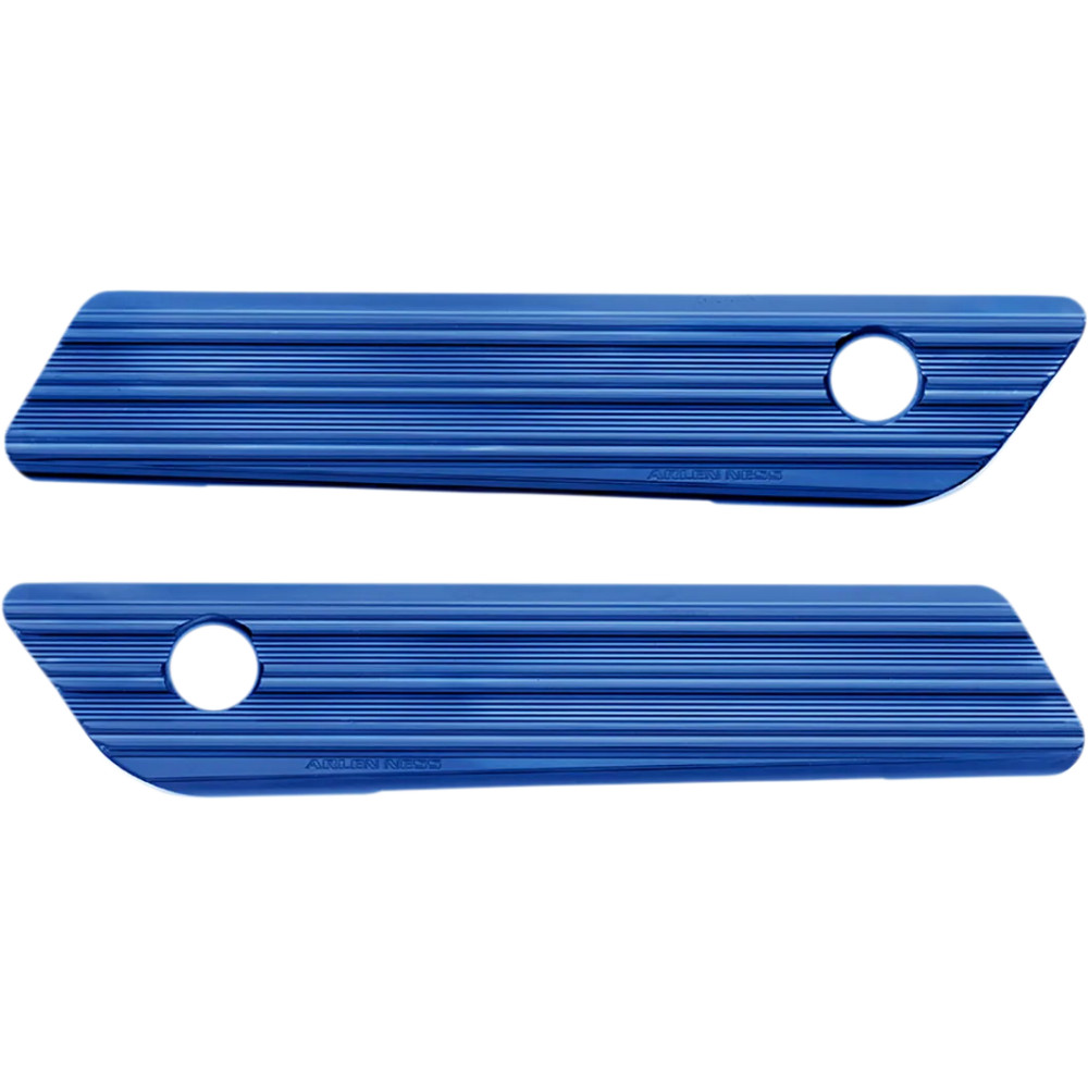 Saddlebag Latch Covers — Blue, Pair