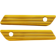 Saddlebag Latch Covers — Gold