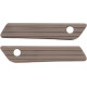Saddlebag Latch Covers — Titanium, 6061 T-6 Billet Aluminum, Pair