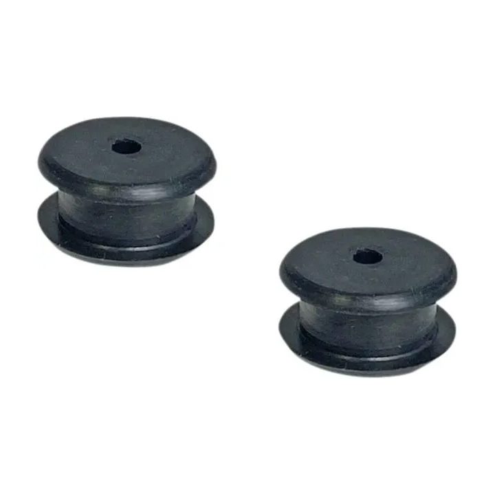 Saddlebag Grommet — 9/16" hole, 1/4" thickness, Black