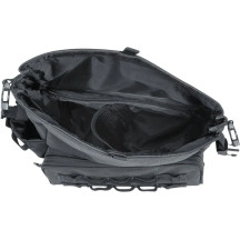 Hoodrat Universal Swing Arm Bag — 16.22 L, 38×28×15 cm, swingarm fit, Black