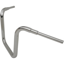 1-1/2" "Big" Buffalo Ape Hanger Bar — 1-1/2" clamp, 98.5 cm (38-3/4") width, Chrome