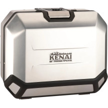 Maleta Kenai — lado derecho, plateado
