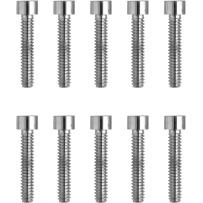 Tornillos de cabeza de vaso de repuesto — #10-24, 25.4 mm (1"), Cromo