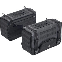 EXFIL-36 Saddlebags — 15.25" wide, 7.25" deep, Black