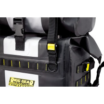 Alforjas Hurricane — 28 L por lado, 38 × 20,5 × 35,5 cm, Negro