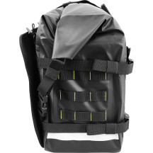 Alforjas Hurricane — 28 L por lado, 38 × 20,5 × 35,5 cm, Negro