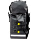 Hurricane Saddlebags — 38 cm × 20.5 cm × 35.5 cm, Black