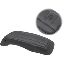 Saddlebag Lid Covers — Black, Blue, Pair