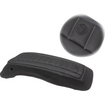 Saddlebag Lid Covers — Black, Gray