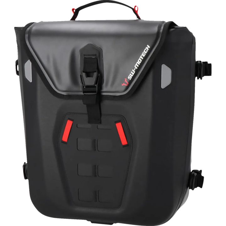 Bolsa lateral impermeable SysBag — 23 L, 41×32,5×16,5 cm, Negro