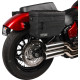 Escape Bag — 18 L, max fender width 12", fits Dyna/Softail, black