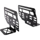 Hard Mount Brackets for Essential & Escape Saddlebags — Fits Essential & Escape, Black