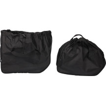 Alforja Expedition — 35.5×25.5×15 cm, 21 L, compatible con guardabarros de 12", Negro